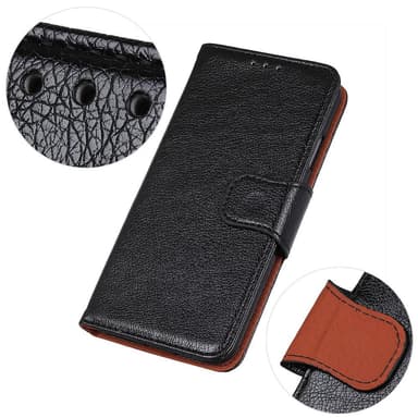 Sony Xperia L4 Plånboksfodral Textured Split - Svart