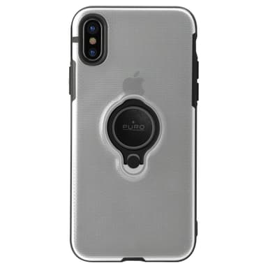 Puro Magnet Ring fodral för iPhone X (transparent) Puro Magnet Ring fodral för iPhone X (transparent)