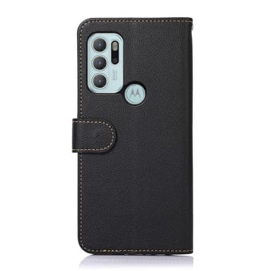 KHAZNEH Motorola Moto G60s Plånboksfodral - Svart/Röd