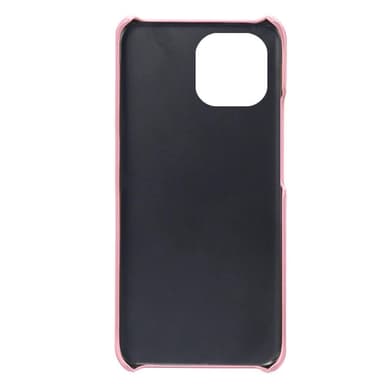 SKALO Xiaomi Mi 11 Lite PU-Läder Korthållare Skal - Roséguld