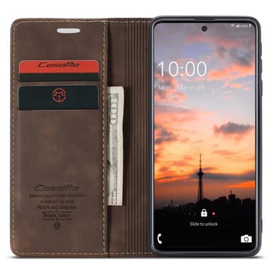 CASEME Plånboksfodral Samsung Galaxy A33 5G - Coffee