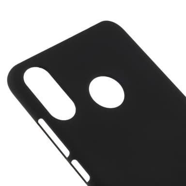 Huawei P30 Lite Rubberized HårdPlast Skal - Svart