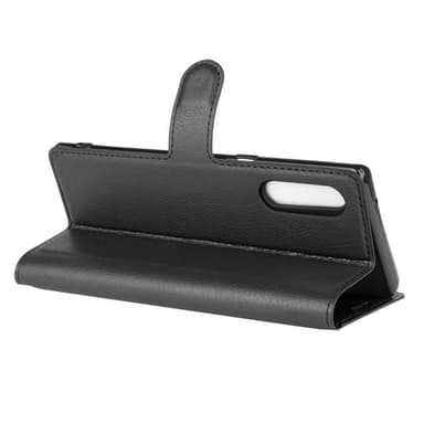 LG Velvet Plånboksfodral - Svart