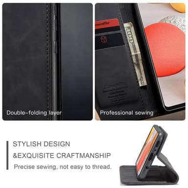 CASEME Plånboksfodral Samsung Galaxy S21 - Svart