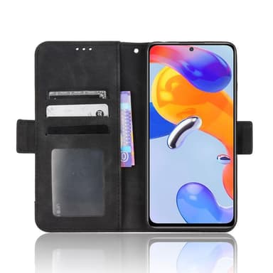 Plånboksfodral till Xiaomi Redmi Note 11 Pro  - Svart