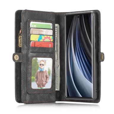CASEME Samsung Galaxy Note 20 Retro läder plånboksfodral