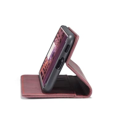CASEME Plånboksfodral Xiaomi Mi 11 - Vinröd