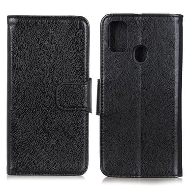 Google Pixel 5a Plånboksfodral Textured Split - Svart
