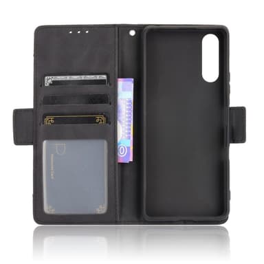 Sony Xperia 10 III Plånboksfodral  - Svart