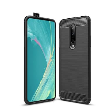 Stöttåligt Armor Carbon TPU-skal Oneplus 7 - Grå
