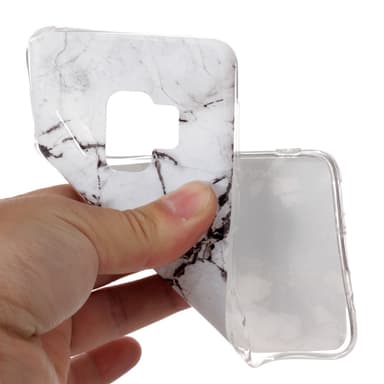 MTK Samsung Galaxy S9 SM-G960 TPU Marmor - Grey Marble