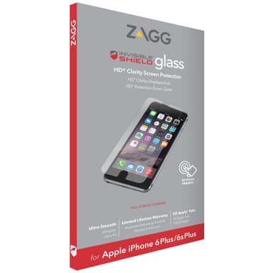 Zagg Skärmskydd glas till iPhone 6 Plus/6s Plus