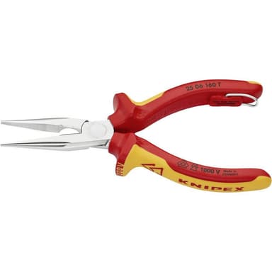 Elektronik och finmekanik Flat rundtång 160 mm Knipex