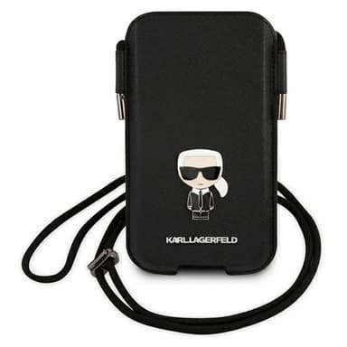 Karl Lagerfeld mobilväska till mobiler 6,1""