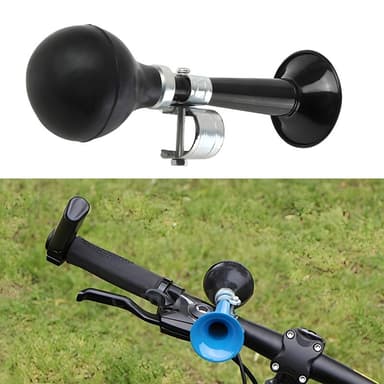 Cykeltuta signalhorn Svart