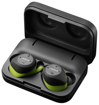 Jabra Elite Sport True Wireless in-ear hörlurar (lime) - Elgiganten