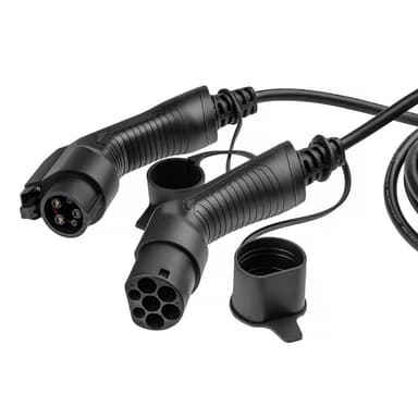GREENCELL Laddkabel Elbil EV19 Typ1 7m 3.6kW 16A 1-FAS Svart IP55