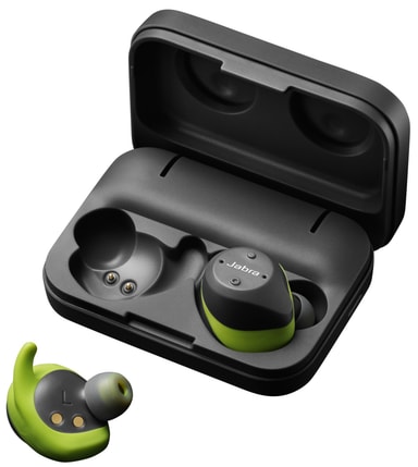 Jabra Elite Sport True Wireless in-ear hörlurar (lime) - Elgiganten
