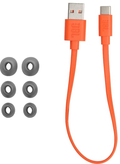 JBL Quantum True Wireless hörlurar (svart)