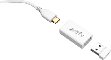 Xtrfy M8 trådlös gamingmus (vit)