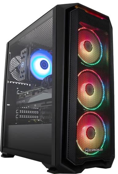PCSpecialist Tornado RS50 R5/16/1000/RTX3060Ti stationär dator gaming