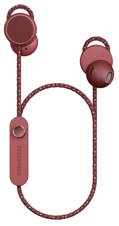 Urbanears Jakan trådlösa in-ear hörlurar (röd)