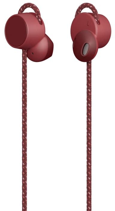 Urbanears Jakan trådlösa in-ear hörlurar (röd)