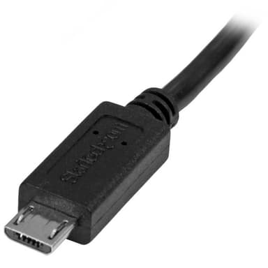 StarTech.com Micro-USB Förlängningskabel - M/F - 0,5 m, 0,5 m, Micro-U