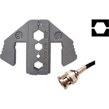 TOOLCRAFT PLE-0E1 Krympinsatser Crimpinsats för