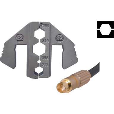 Crimpinsats Koaxialkontaktdon RG59, RG58, RG62, RG6