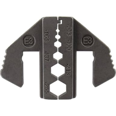 TOOLCRAFT PLE-0E3 Krympinsatser Crimpinsats för