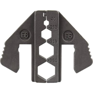 TOOLCRAFT PLE-0E6 Krympinsatser Crimpinsats för