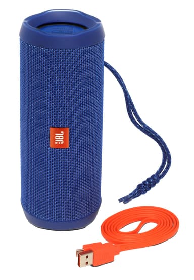 JBL Flip 4 trådlösa högtalare (blå)
