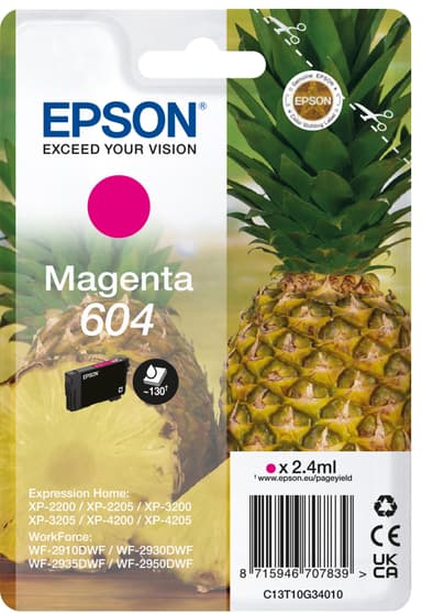 Epson 604 bläckpatron (magenta)