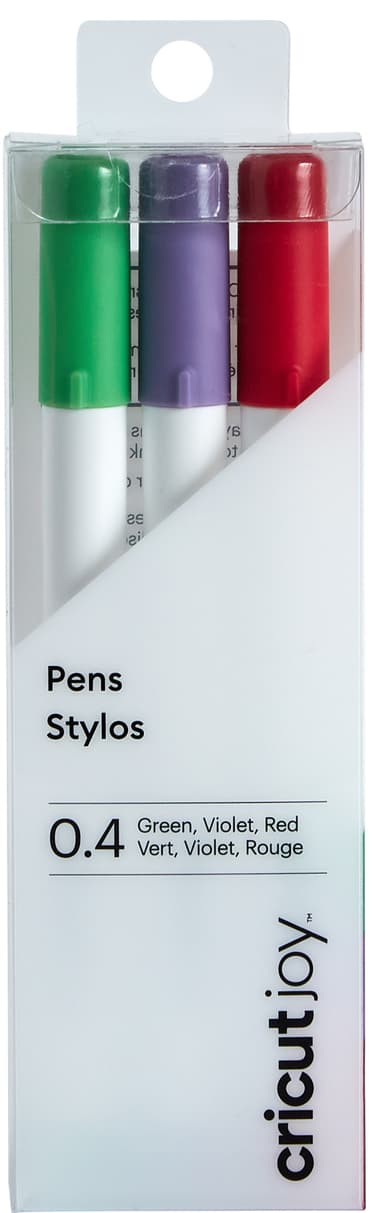 Cricut Joy Infusible Ink finspetspenna 3-pk (grön, violett, röd)