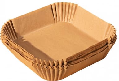 Delicious bakplåtspapper till airfryer - fyrkantiga BPS50 (50st)