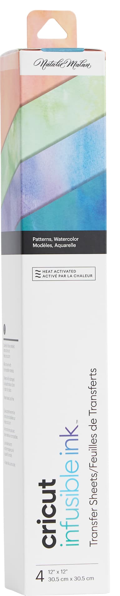 Cricut Infusible Ink transferpapper 4-pack (watercolour)