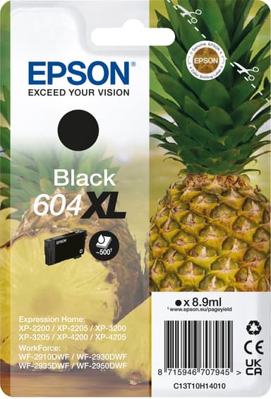 Epson 604 XL bläckpatron (svart)