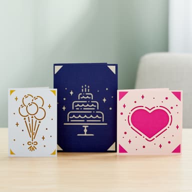 Cricut instickskort 30-pack (Glitz och Glam)