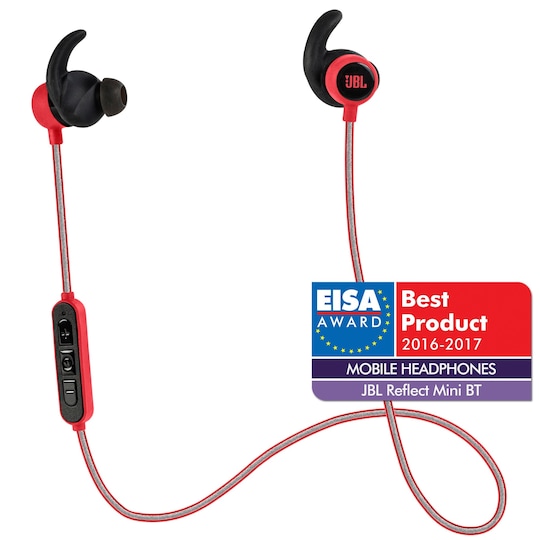 JBL Reflect Mini Bluetooth in-ear headphones (röd)