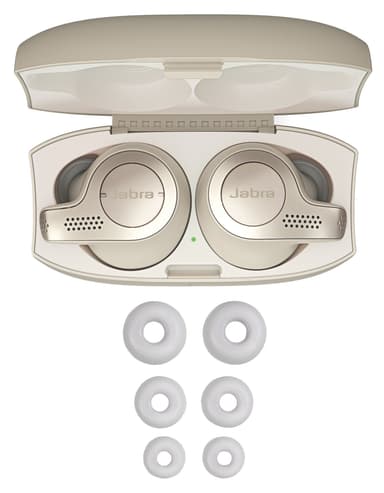 Jabra Elite 65t true trådlösa in-ear hörlurar (guld)