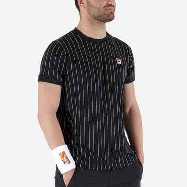 Fila striped hotsell tee