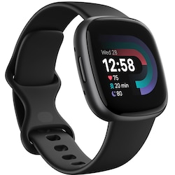 Fitbit Versa 4 smartwatch (svart/grafit)
