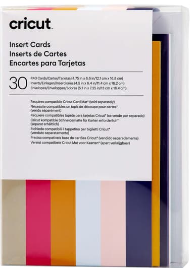 Cricut instickskort 30-pack (Sensei)