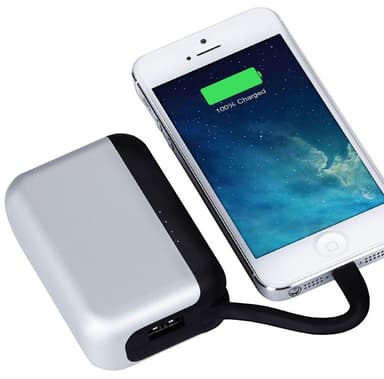 Just Mobile TopGum powerbank 6000 mAh (silver)