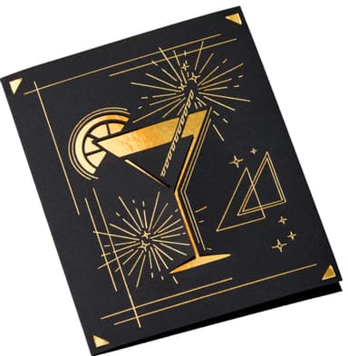 Cricut Foil-inläggskort 18-pack (Royal Flush)