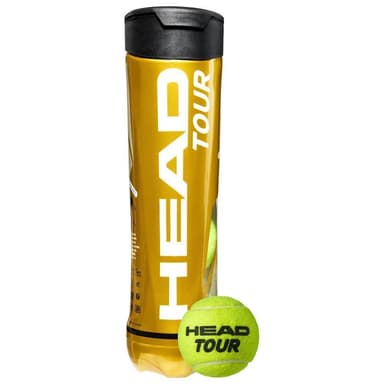 Head Tour 10-Pack, Tennisbollar