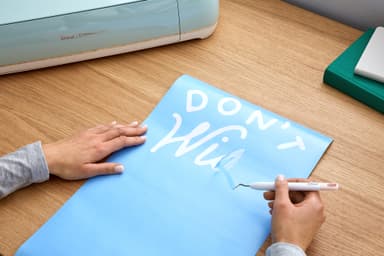 Cricut flexibel filmstencil