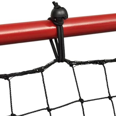 vidaXL Justerbart fotbollsmål Kickback Rebounder 100 x 100 cm
