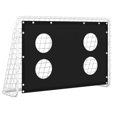 vidaXL Fotbollsmål för träning stål 184x61x122cm